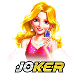 Joker slots logo for classic and thrilling slot gameplay